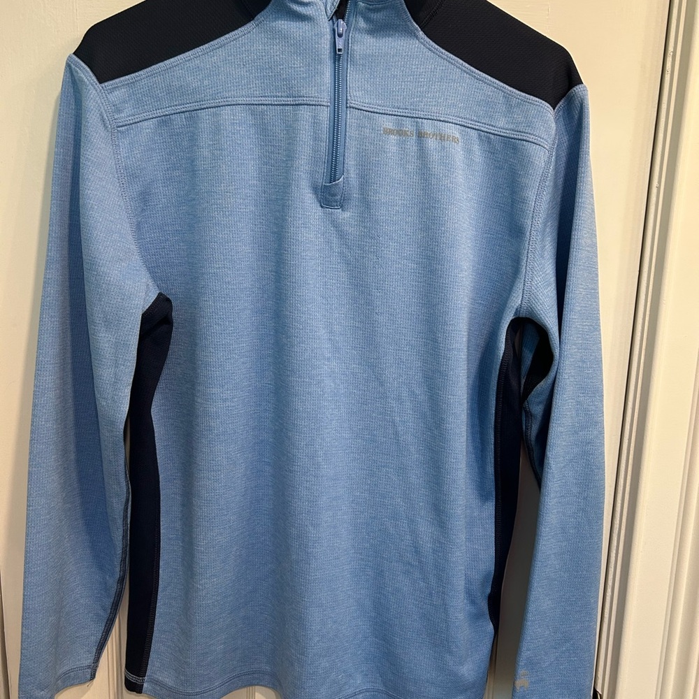 Brooks Brothers Blue and Black Kids Shirt